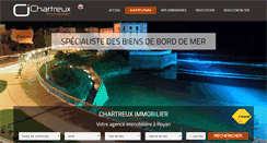 Desktop Screenshot of chartreux-immobilier.com